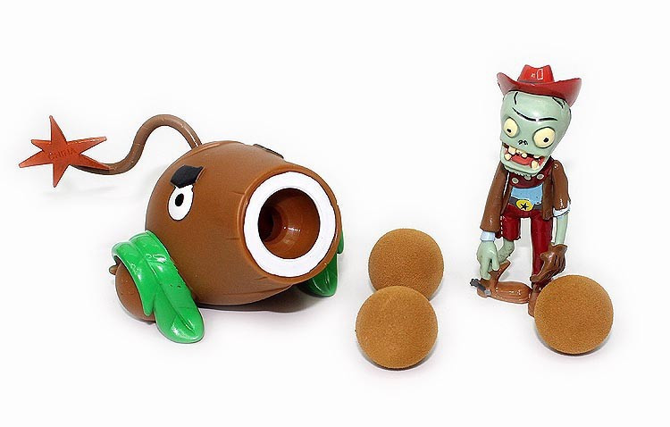 pvz plants vs zombies peashooter pvc action figure model toy