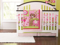 Promotion 4PCS embroidered baby bedding set pillow bumper bed sheet crib bedding set include bumper duvet