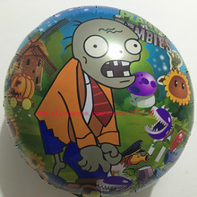 Лаки 1 шт. 45*45 см Растения против Зомби Шар Мультфильм Globos День Рождения Майларовый Гелиевые Шары Свадебные Украшения Игрушка, воздушные шары