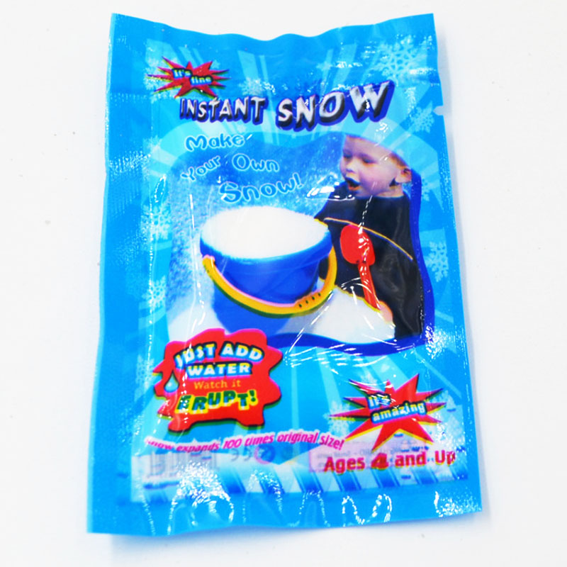 Neige artificielle Poudre Magique Neige DIY Instantanée De Neige De Noël Pour Noël Décorations De Noël Décoration Parti Fournitu.