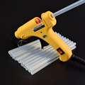 NEWACALOX 20W EU PLUG Hot Melt Glue Gun with Free 20pc 7mm Glue Stick Industrial Mini