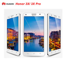 Original Huawei Honor 3X Pro 5 5 3G Android 4 2 2 Smartphone MTK6592 8 Core