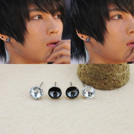 JYJ Kim <b>Jae Jong</b> style crystal stud earrings <b>...</b> - JYJ-Kim-Jae-Jong-style-crystal-stud-earrings