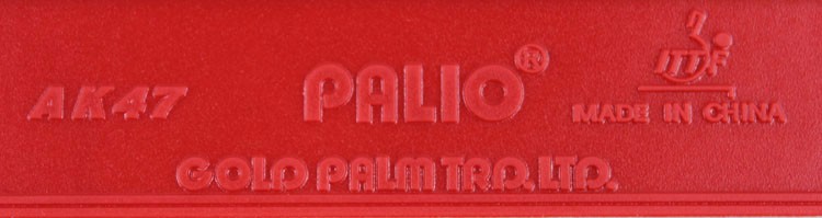 Description Picture 4 of itemOriginal Palio 40+ table tennis rubber AK 47 ak47 HK1997 gold table tennis rackets racquet sports pingpong rubber