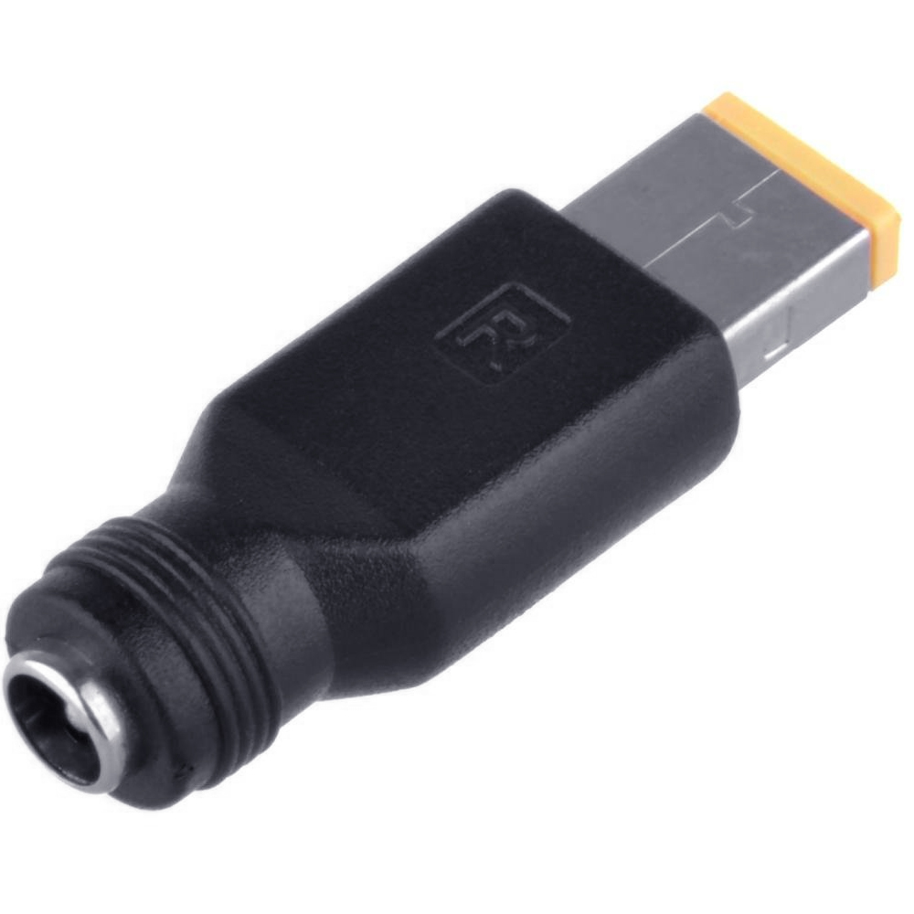 Mini Square R Pin to DC Round Power Charger Adapter for Lenovo IBM