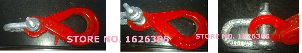 Description Picture 5 of item1.12T G80 eye self-locking hook industrial grade lifting rigging hardware forged alloy steel hoist crane winchpart