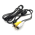 New Micro USB Male to 2 RCA AV Adapter Cable Audio Video Cable for Samsung Mobile