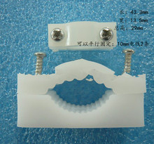 Wire holder cable clamp retaining clip clamp pressure pressure line board white medium 100 onwards