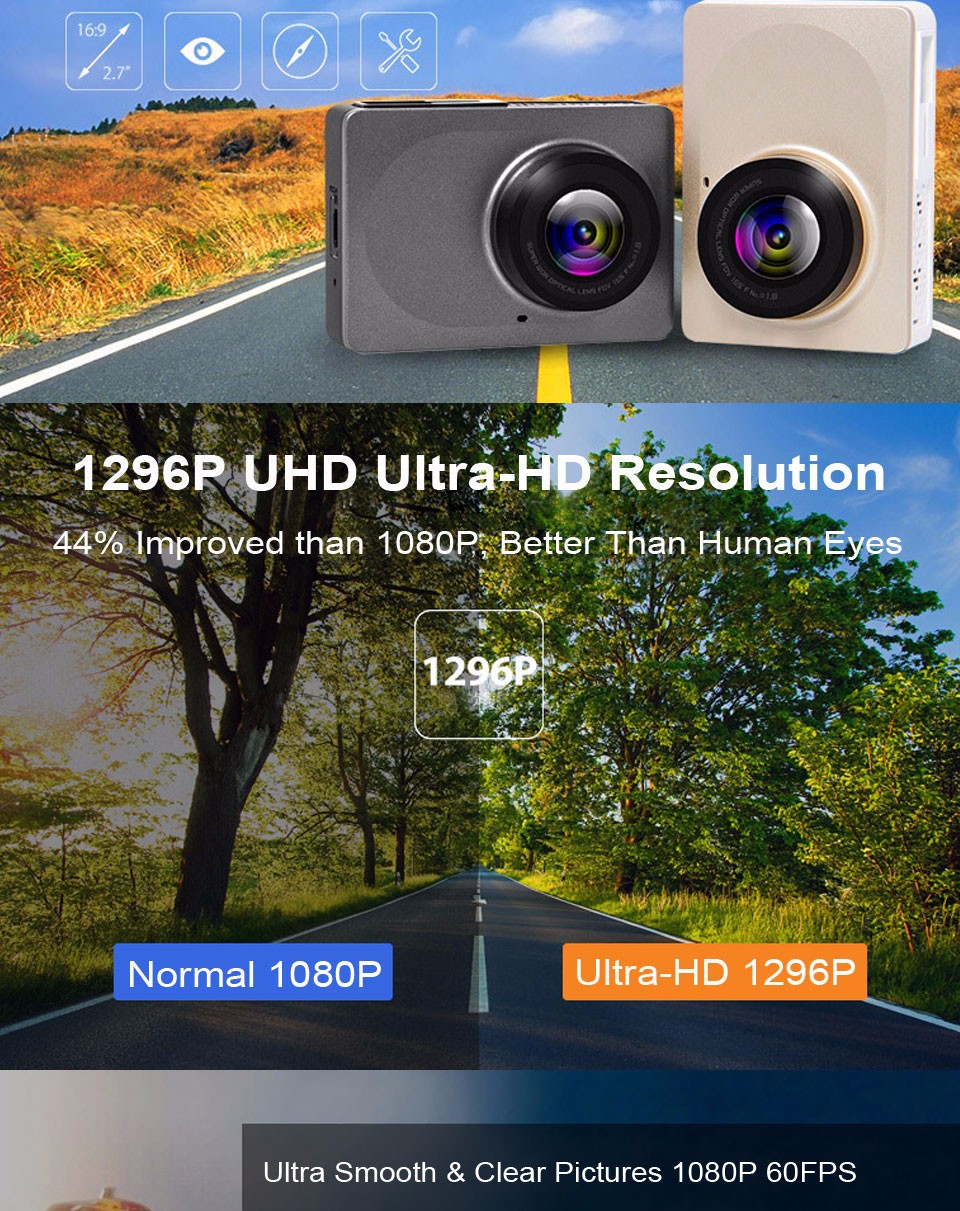 Xiaomi YI Smart Dashcam Car DVR (2)