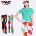 New PGM Golf pants ladies trousers colors anti fade Sport pants freeshipping