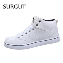 2016 newest Brand Men Shoes Mens shoes Fashion Casual Shoes casual white black boots zapatos new style