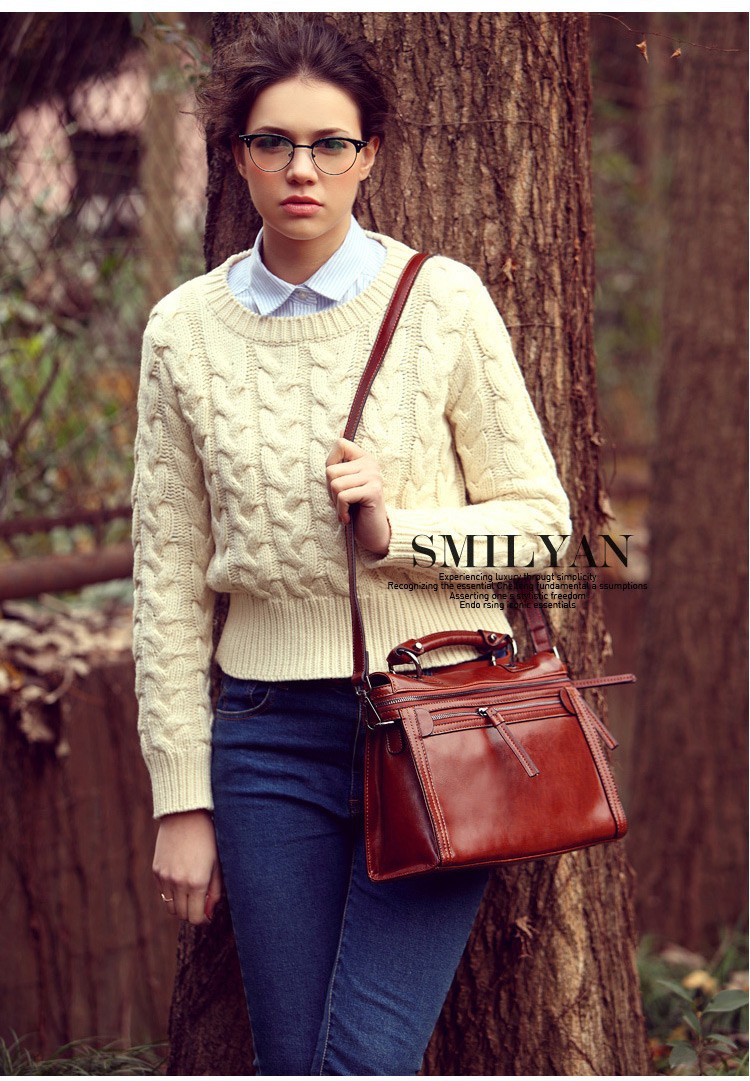 Smilyan Brand New Women Messenger Bags Fashion Shoulder Bag Vintage