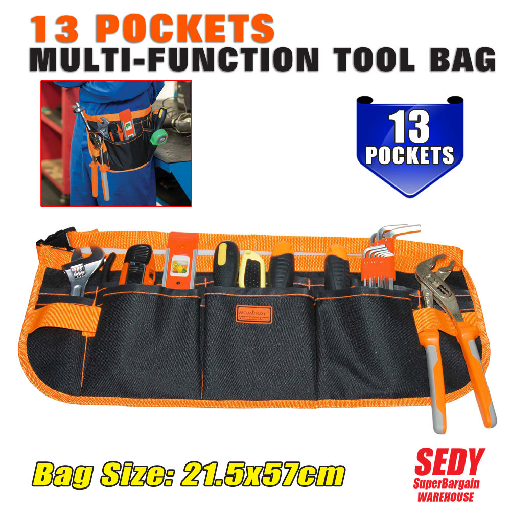 Taille Sac à outils multifonction Oxford Tissu Kit Utility électriciens Ceinture Sacs