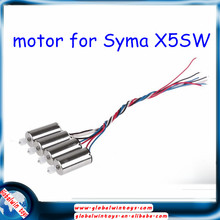 5sets=20pcs/lot Original Motor Syma X5SW Motors Engine AB with Wheel Gear for RC Quadcopter X5SW Accessories drone parts