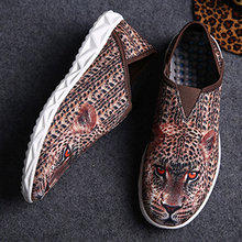 2015 3D Animal Canvas Shoes Fashion Sneakers 2015 New Designer Brand Men Women Sport Shoes Print