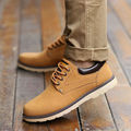Hot 2016 Spring Autumn Men Leather Casual Shoes British Fashion Men Lace Up Waterproof Shoes Man