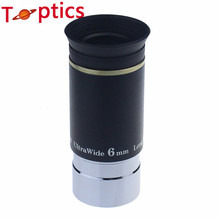 66 degrees Ultra Wide 6mm Eyepiece outer lens Fully Multi Coated for Astronomical Telescope free shipping