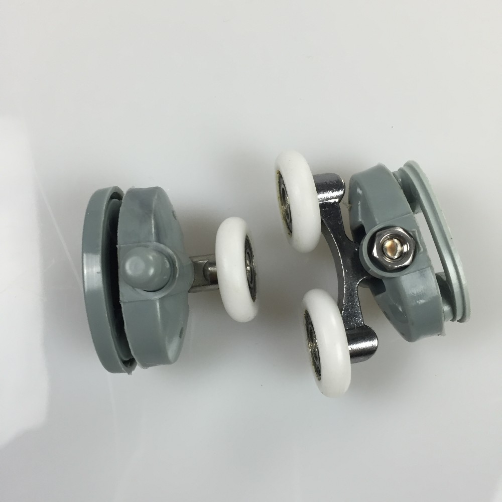 Description Picture 3 of item8 Pcs Single + Double Roller Wheel For Shower Door Top / Bottom