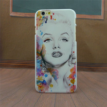 Stylish Marilyn Monroe Bubble Gum Protective Back Hard Cover Case For Apple i Phone iPhone 6