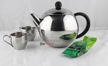 1L Britain brand hot sale stainless steel teapot tea set tea kettle with strainer