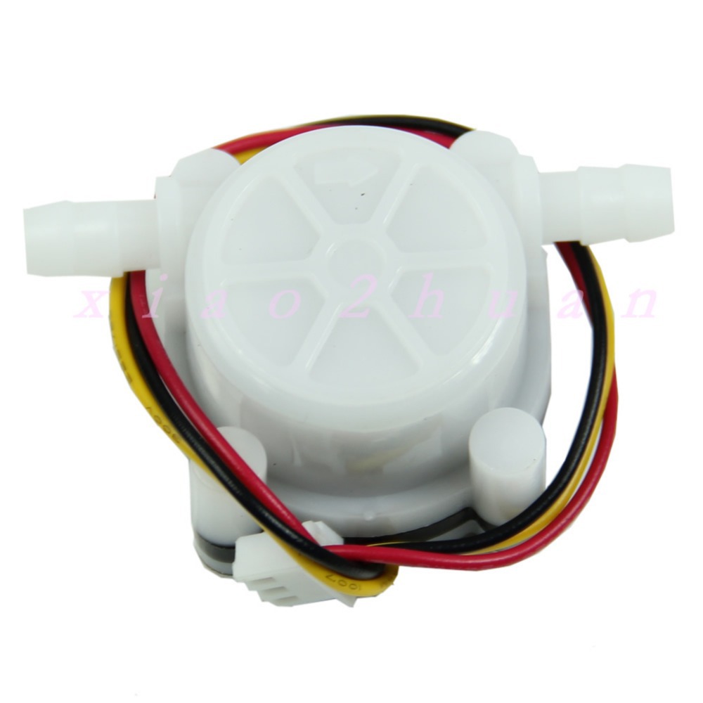 F85 Free Shipping Flow Sensor Switch Meter Flowmeter Counter 0.3-6L/min 1pc Water Coffee New(China (Mainland))