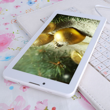 New design 7 inch android Tablet pc support Google playMarket 2G 3G Phone call FM phone