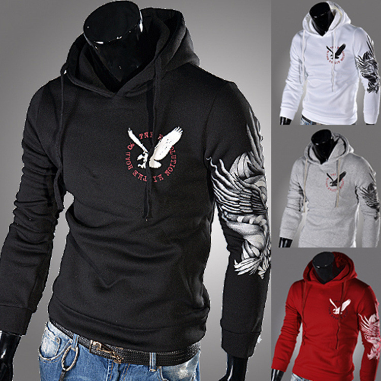 Winter Autumn Men s Fashion Brand Hoodies Sweatshirts Casual Sports Male Hooded Jackets Boys Sports Suit