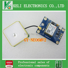 Free shipping  1PCS  GY-NEO6MV2 new NEO-6M GPS Module NEO6MV2 with Flight Control EEPROM MWC APM2.5 large antenna for arduino