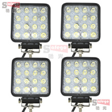 4pcs 4INCH 48w led work light offroad for trucks