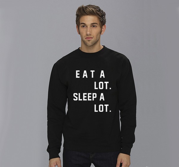 Sweatshirt Eat A Lot 2