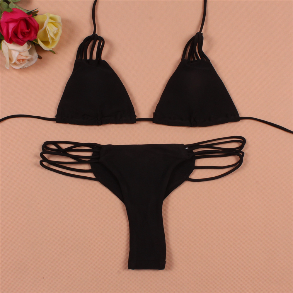 2016 Sexy Women Halter bikini Brazilian thong Swimwear extreme micro bikini sarong Swimsuit Biquini 2016 Sexy Women Halter bikini Brazilian thong Swimwear extreme micro bikini sarong Swimsuit Biquini