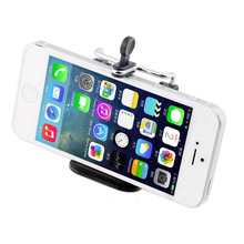1PC Aluminum Cell Phone Holder mount bracket Adapter Clip For Camera Tripod for iPhone For Samsung
