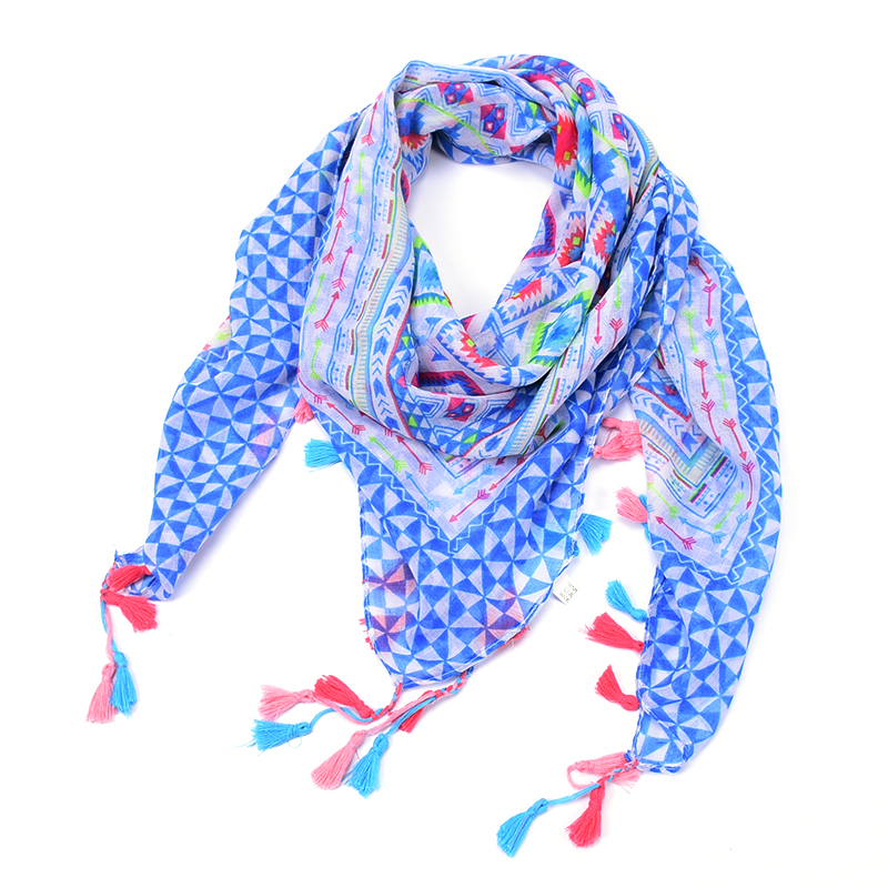 plaid kerchief scarf women winter rose floral square Flower necklace bandana font b tartan b font