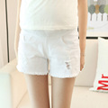Maternity Jeans Pants Summer For Pregnant Women Plus Size Clothing Pregnancy Clothes Shorts Belly Skinny Holes