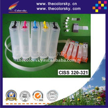 (CISS-C320) CISS ink tank continuous ink supply system for Canon PGI320 CLI321 320 321 MP540 MP620 MP630 MP1900 IP3600 IP4600