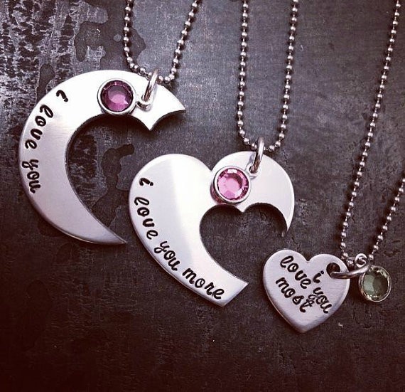 mother and grandmother necklace