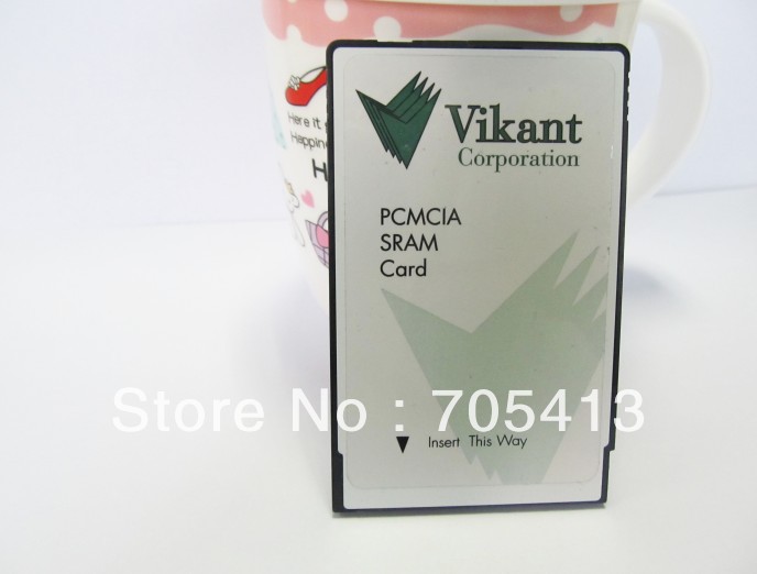 Vikant PCMCIA SRAM CARD 512KB 512KByte ATA Flash Memory Card