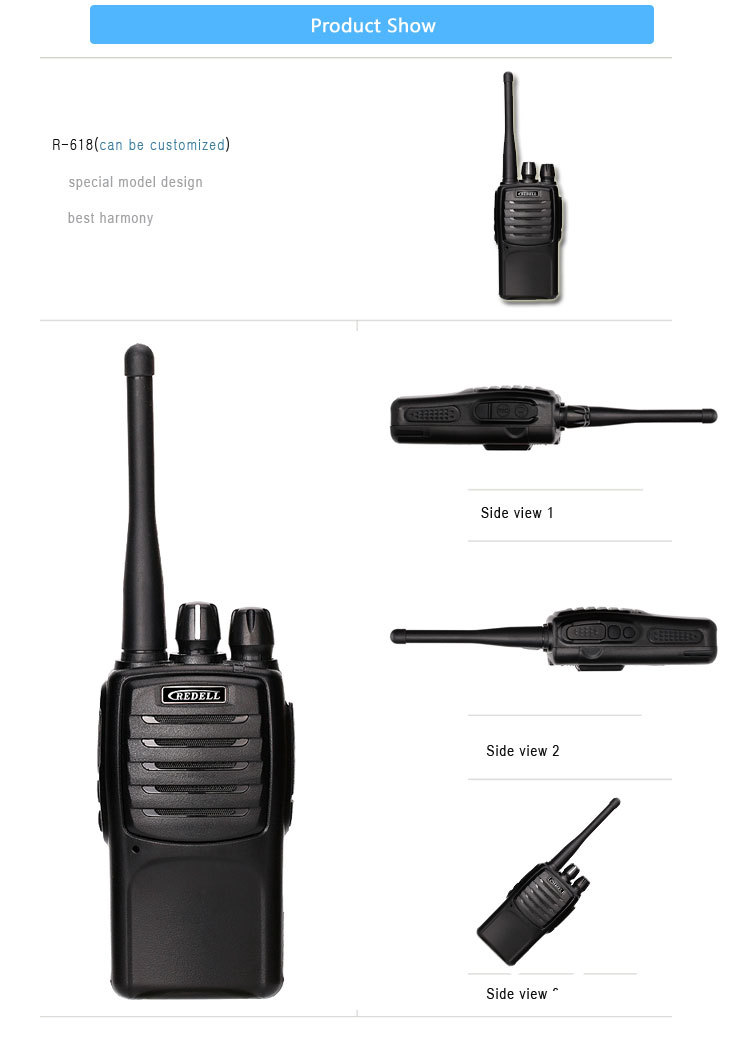 16 channel portable transceiver cheap 2 way radios R-618 for sale
