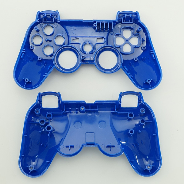 1 piece Custom Gold Controller Top Shell and Back shell For Sony