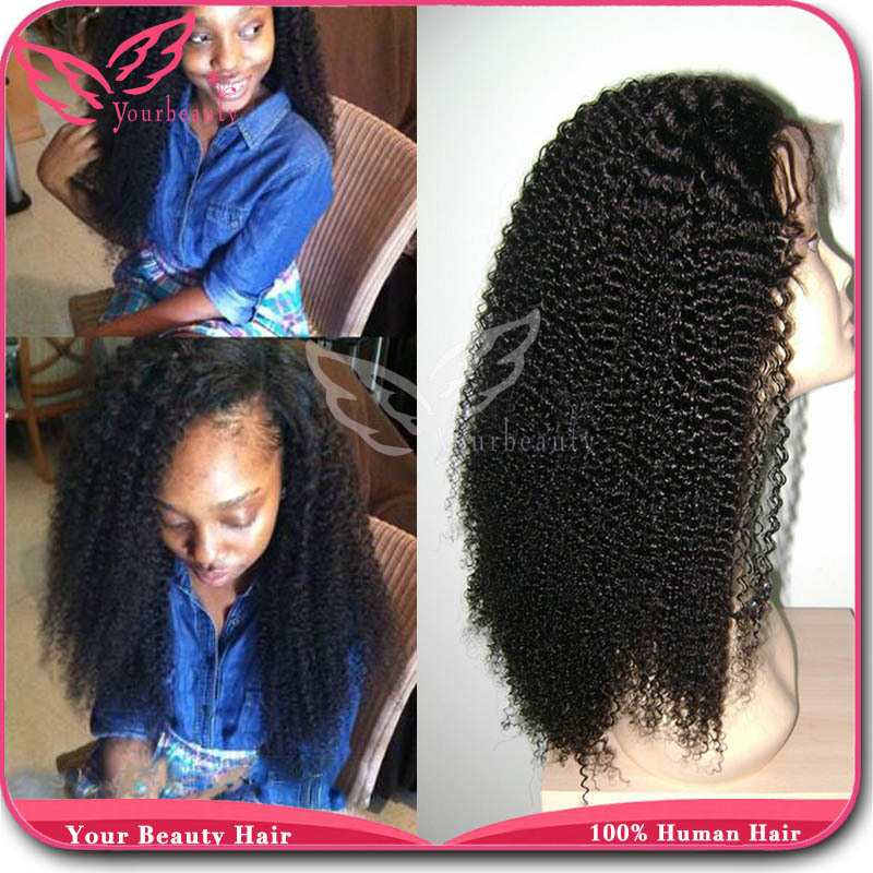2015 new virgin brazilian kinky curly u part wig middle left right side u part wig 100% human hair u part wigs for black women