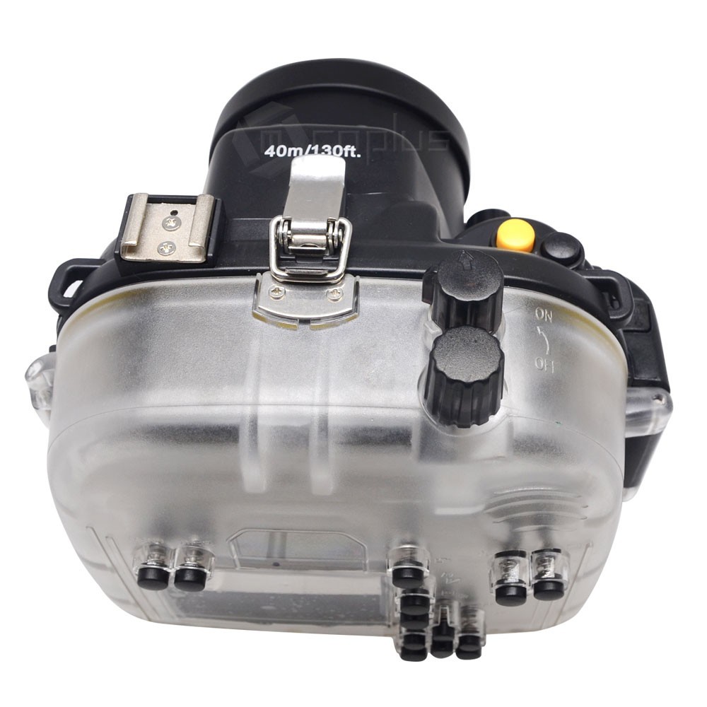 Underwater Waterproof Housing Case for Canon EOS 550D /Rebel T2i Can be used with 18 55mm Lens