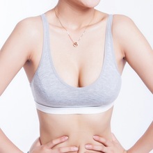 100% Cotton Women Sexy Bust Push Up Bra Tank Underwear Bra Size (32 34 36 38) 4 Color LH0037