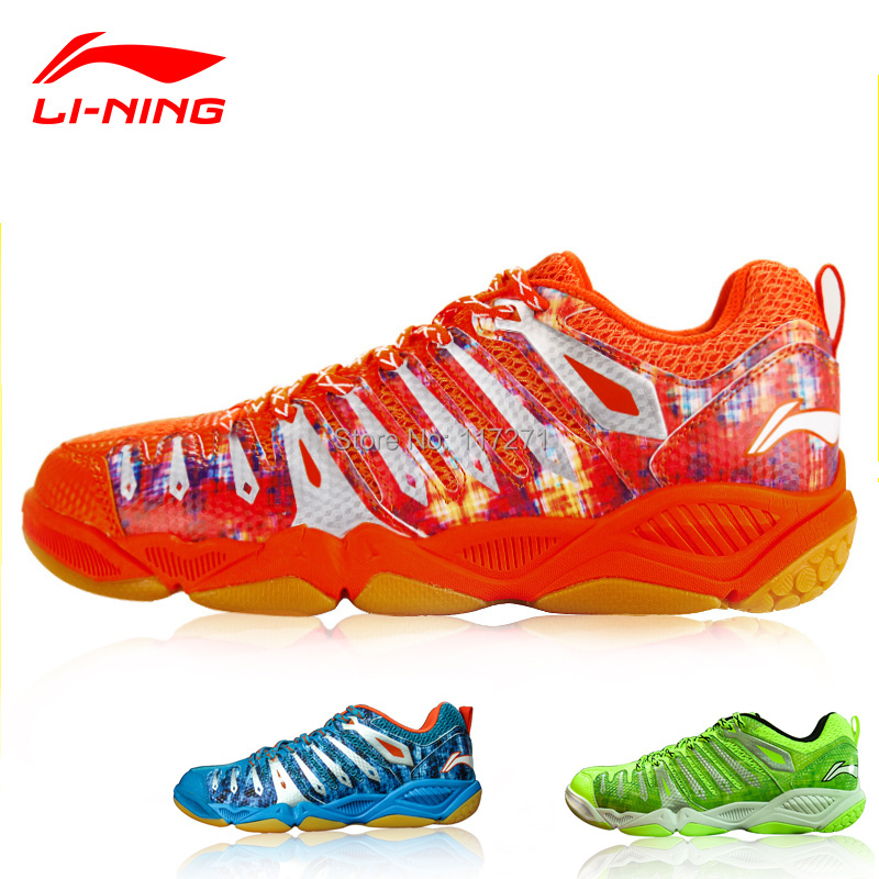 2015 New Men Badminton Shoe 100% Original Li Ning Badminton shoes AYTK057 Mens Tennis Shoes Sports Shoes