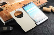 Slim Quick Smart Circle View Shell Auto Sleep Wake Function Original Back Flip Cover Leather Case