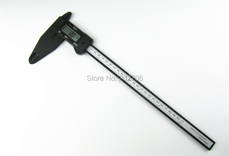 Description Picture 5 of item150mm 200mm 300mm 0.1mm Digital Electronic Vernier Caliper jaw long plastic digital caliper micromete DIY measuring tools