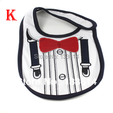 Free Shipping Baby Towel Saliva Waterproof New Kids Cartoon Pattern 3 Layer Toddler Lunch Bibs Drop