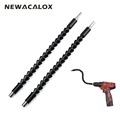12 1 4 Hex Shank Flexible Extention Screwdriver Drill Bit Holder with Magnetic Quick Connect Drill