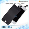 Tested White Black Tested Display For iPhone 5SE LCD SE A1723 With Touch Screen Digitizer Assembly