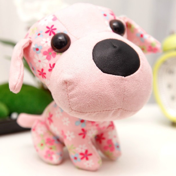 big head dog plush