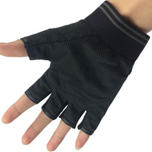 Fitness Exercise Training Body Building Gym Gloves Weight Lifting Sport Half Finger Gloves Microfiber Fabric for